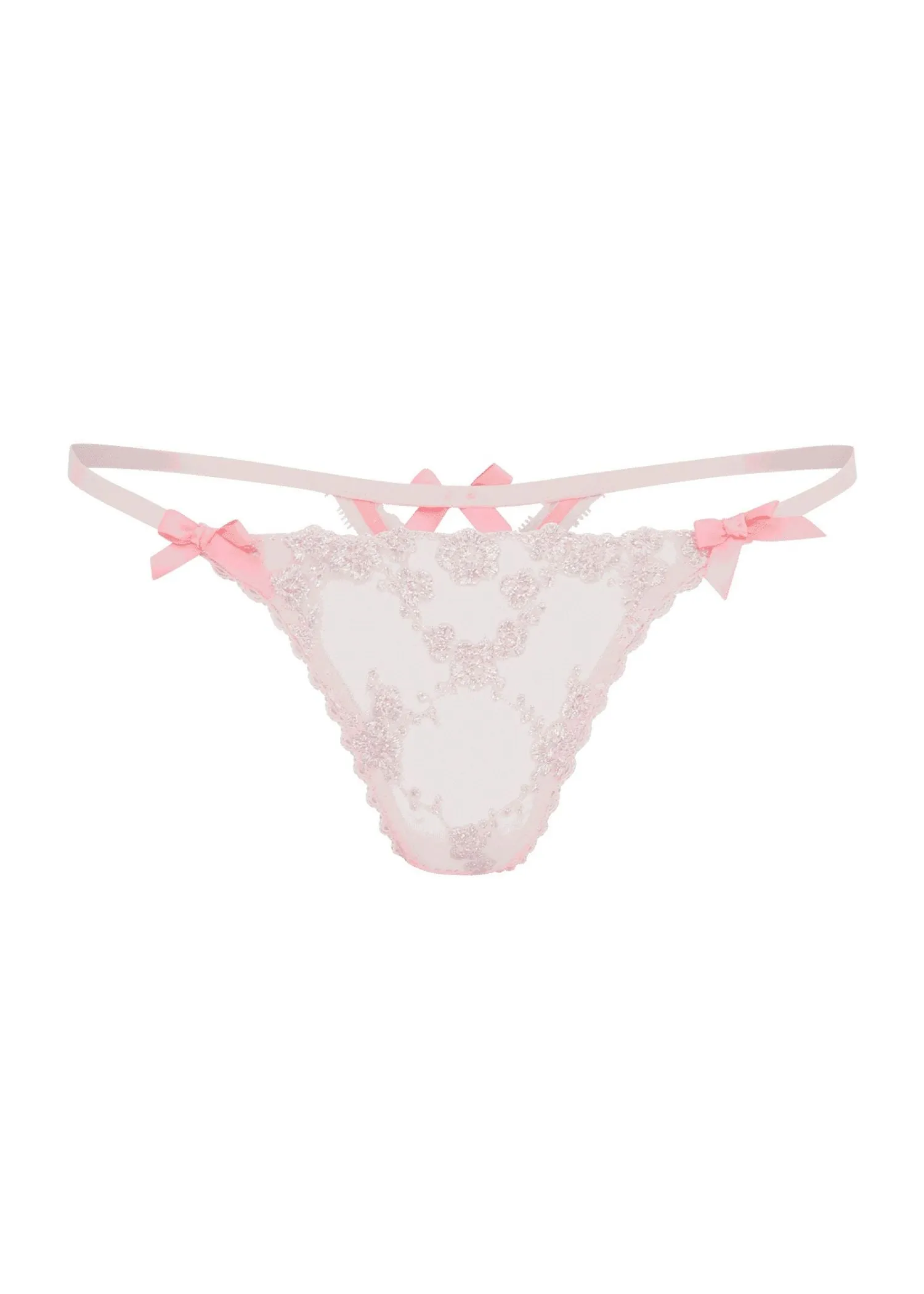 Adelie Thong (Baby Pink / Hot Pink)
