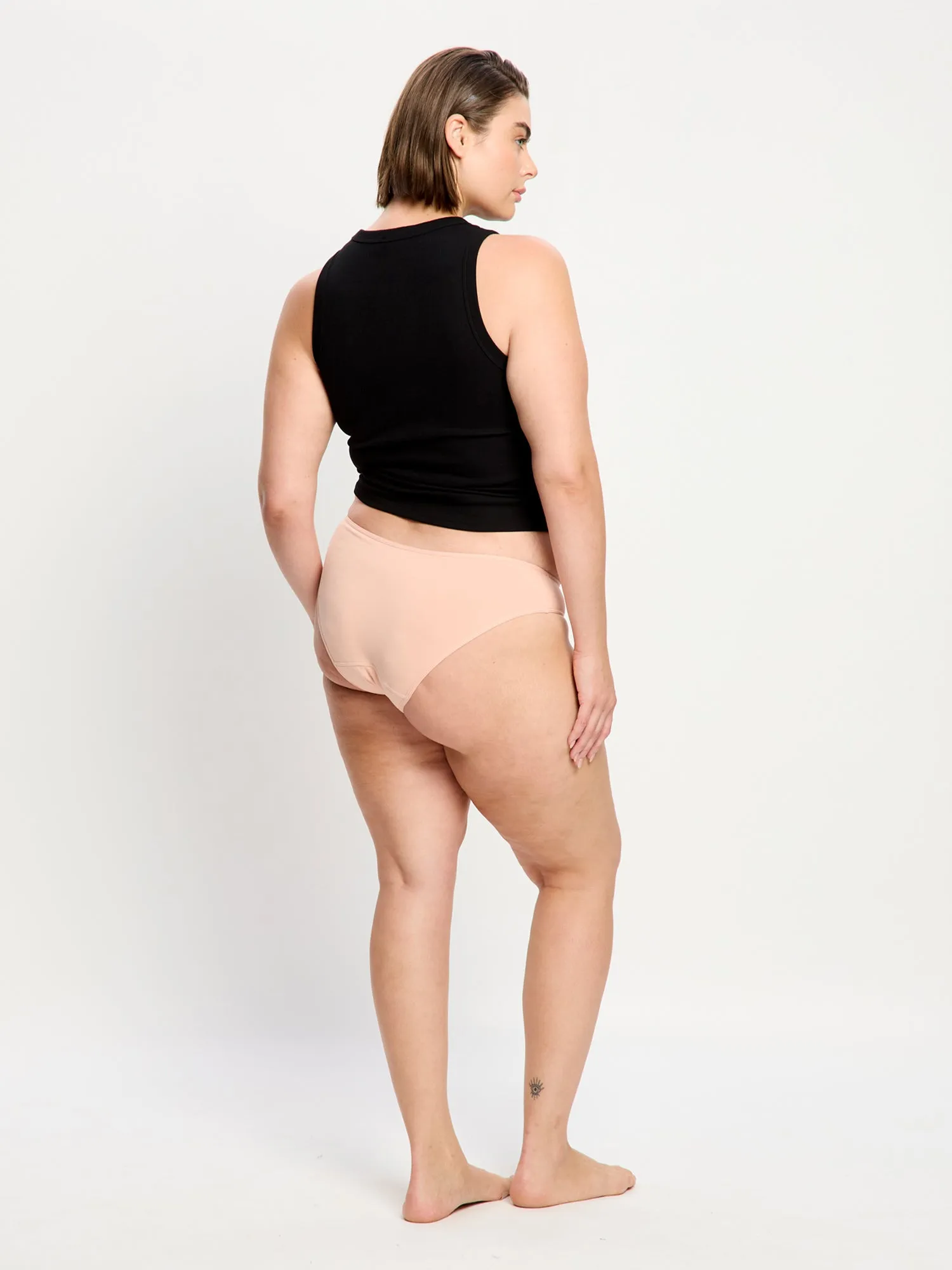 Basic Cheeky Bikini Light Dust