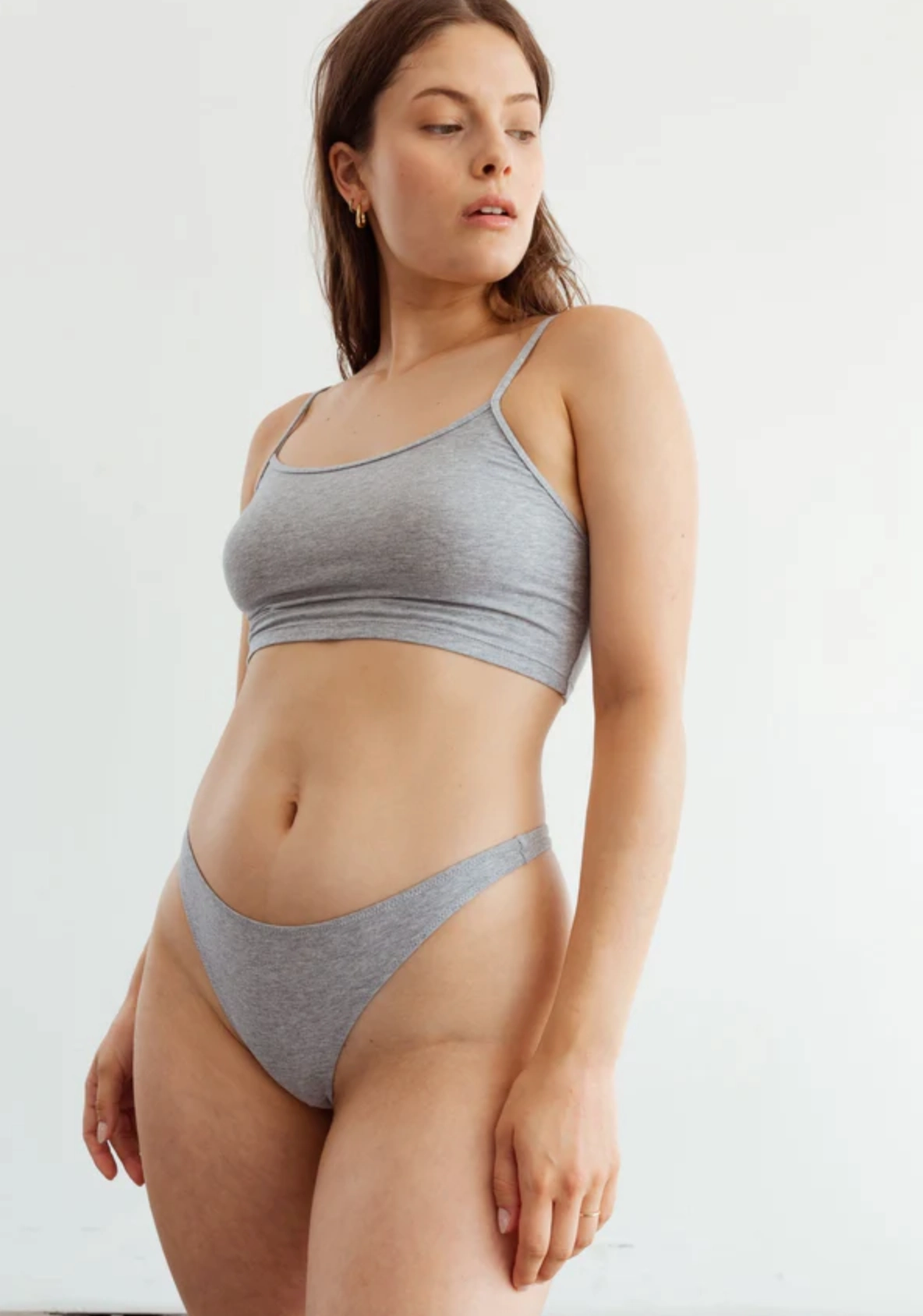 Blush Cotton Low Rise Thong