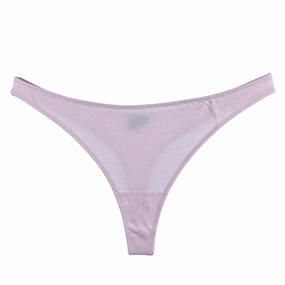 Blush Cotton Low Rise Thong