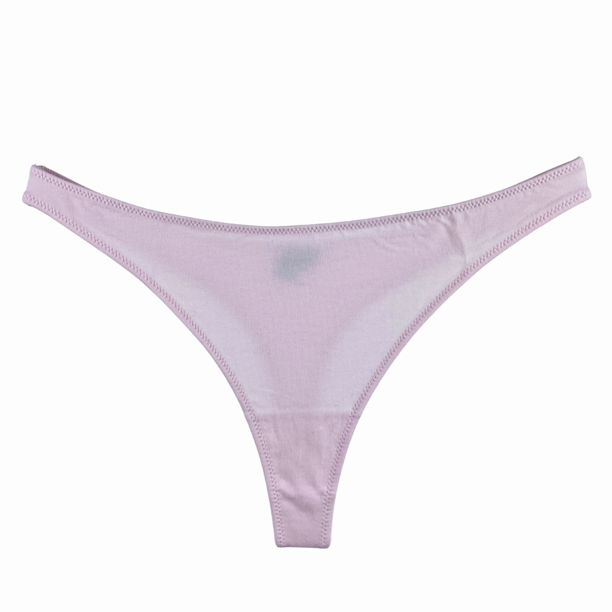 Blush Cotton Low Rise Thong