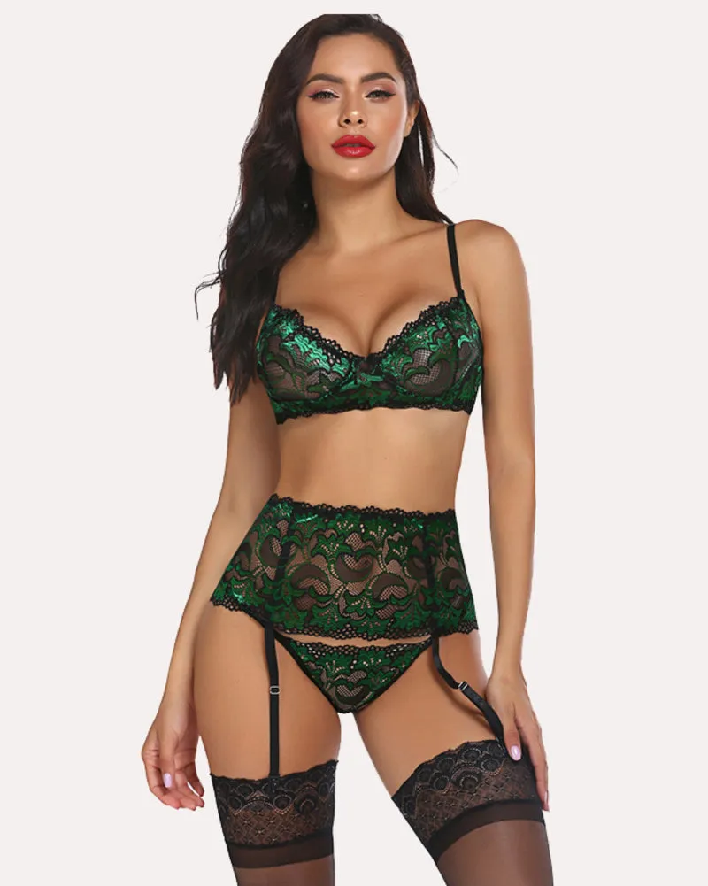 Bra and Panty Lingerie Set