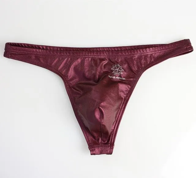 Brave Person Metallic Thong