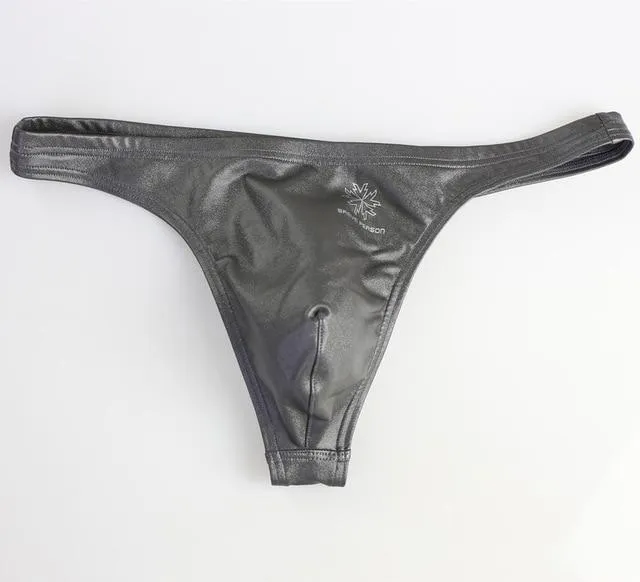 Brave Person Metallic Thong