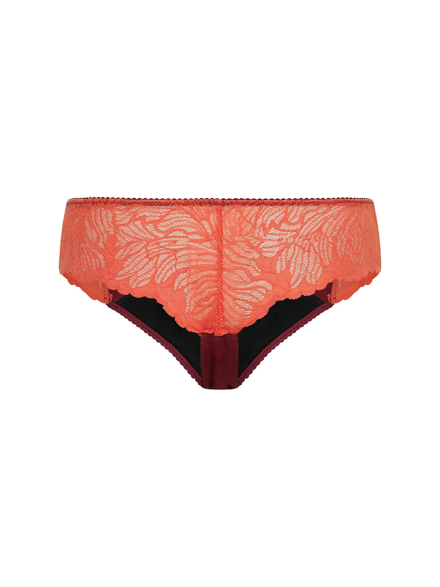 Camille Thong Light Bordeaux Red