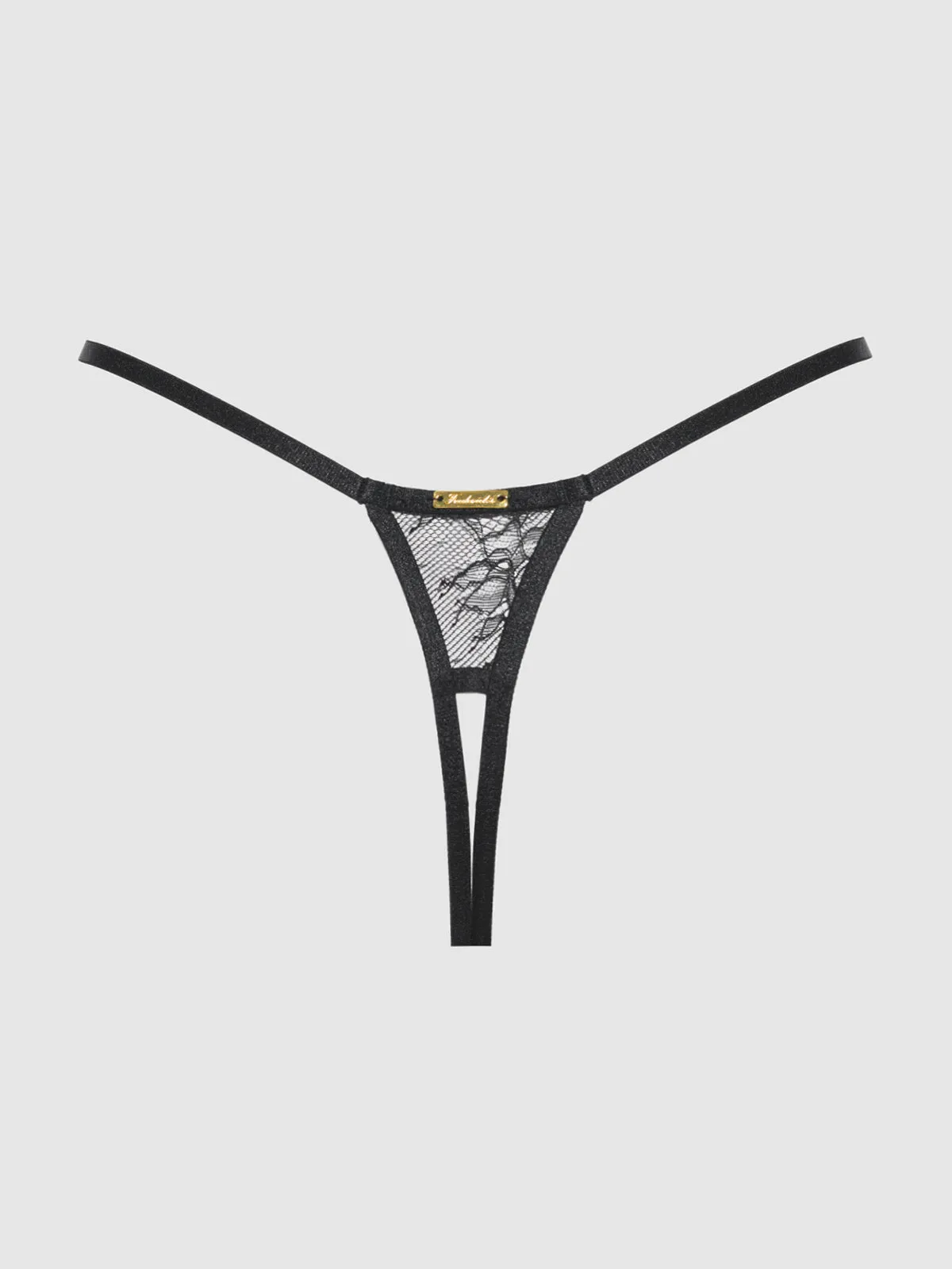 Chiara Crotchless Lace Thong 3 Pack