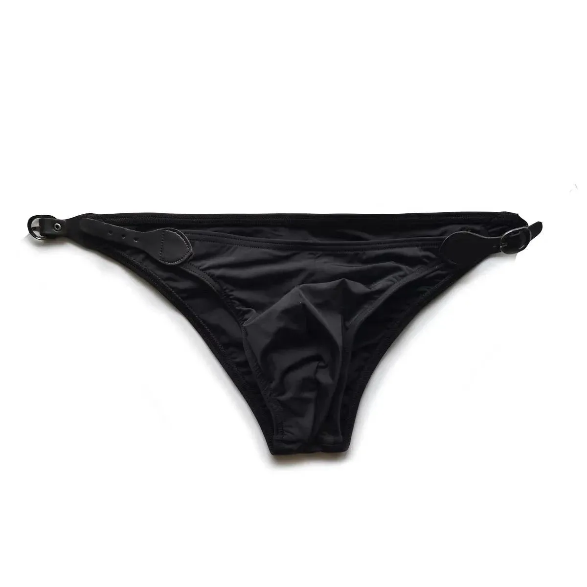DM Leather Buckle Briefs