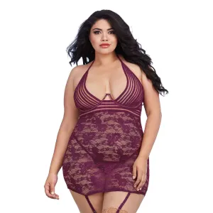 Dreamgirl Lingerie Garter Slip 11843X