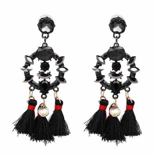 Earrings Tassel Earrings High-end Crystal Earrings