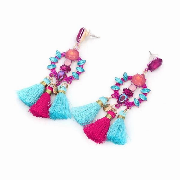 Earrings Tassel Earrings High-end Crystal Earrings