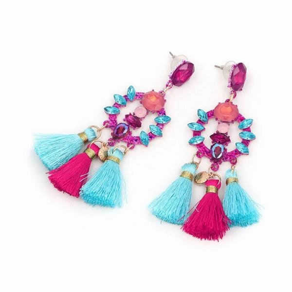 Earrings Tassel Earrings High-end Crystal Earrings