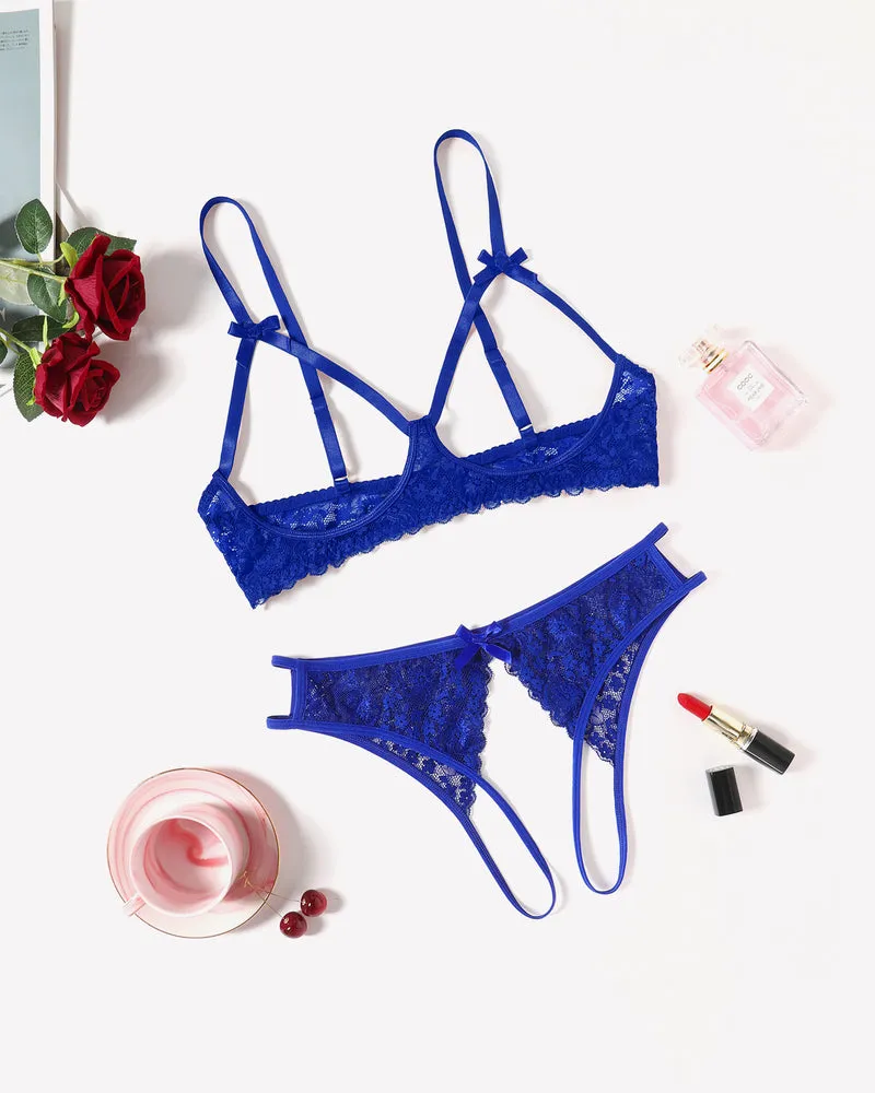 Exotic Lingerie 2 Pieces Bra Panty Set
