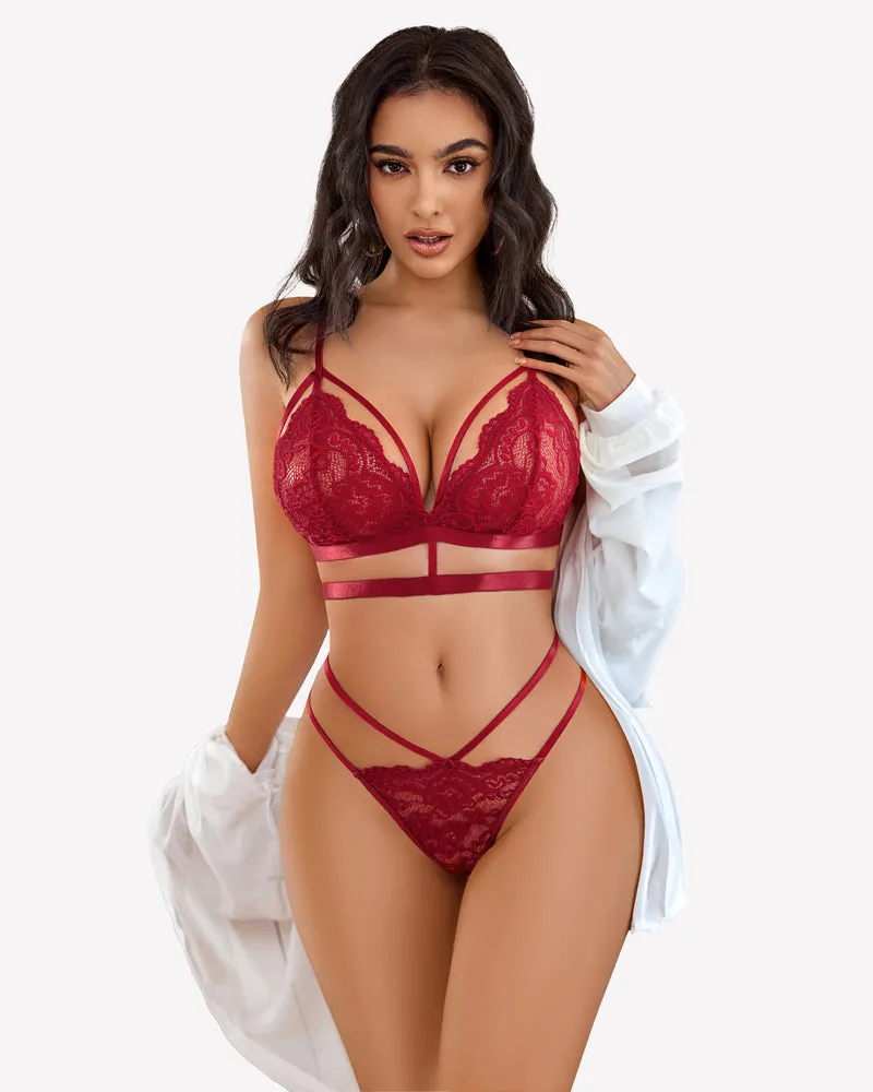 Exotic Sets Lace Bra And Panty Sets