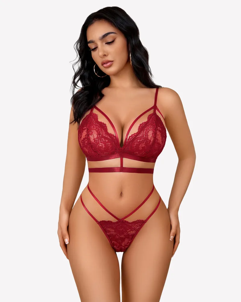 Exotic Sets Lace Bra And Panty Sets