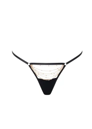 Frida Thong (Gold/Black)