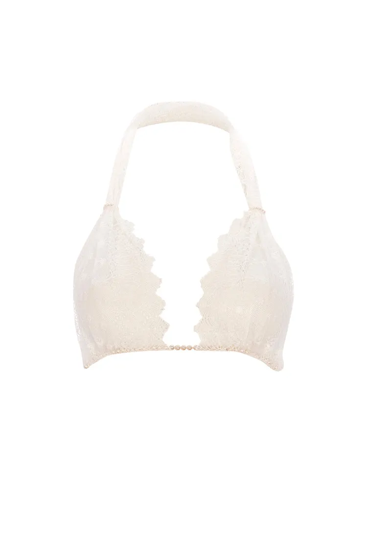 Geneva Lace Lingerie Set Ivory