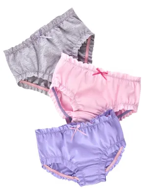 Girls 3 Pack Panties 23873