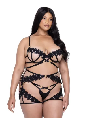 Honey... I AM HOT!!! Plus Size Bra Set