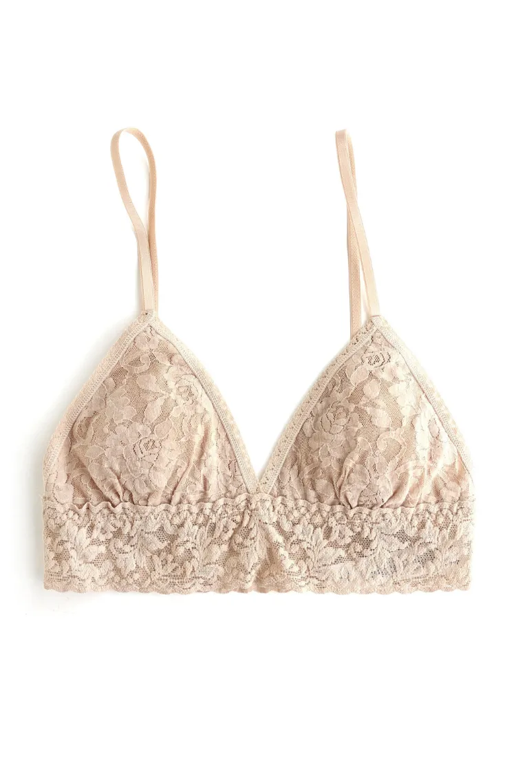 Kelly Lace Bralette in Chai
