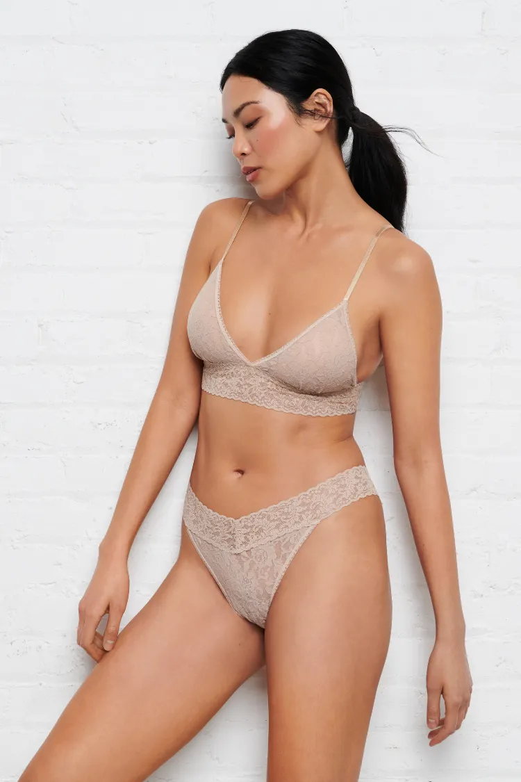 Kelly Lace Bralette in Chai
