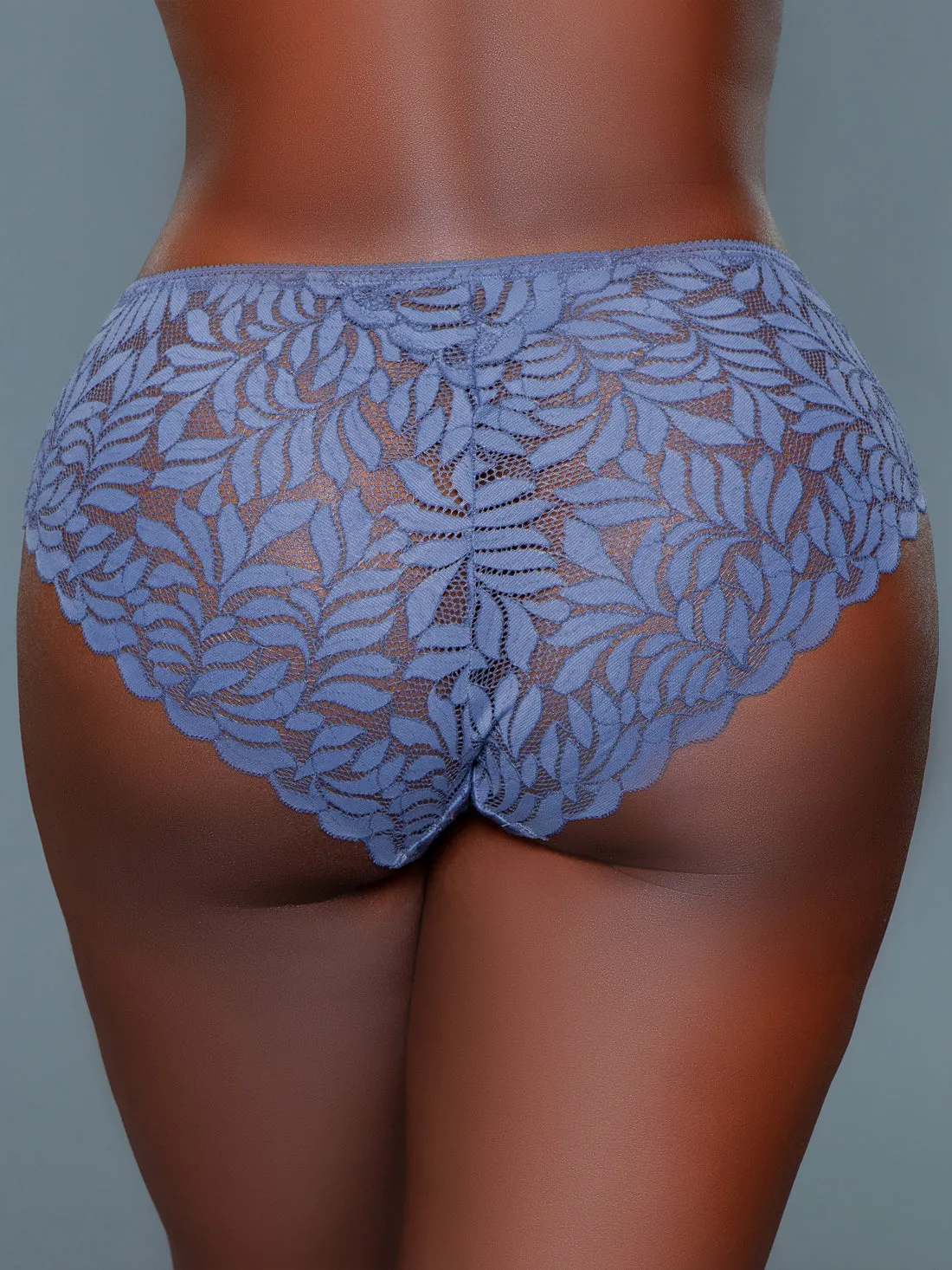 Lace Leaves Panty Trio