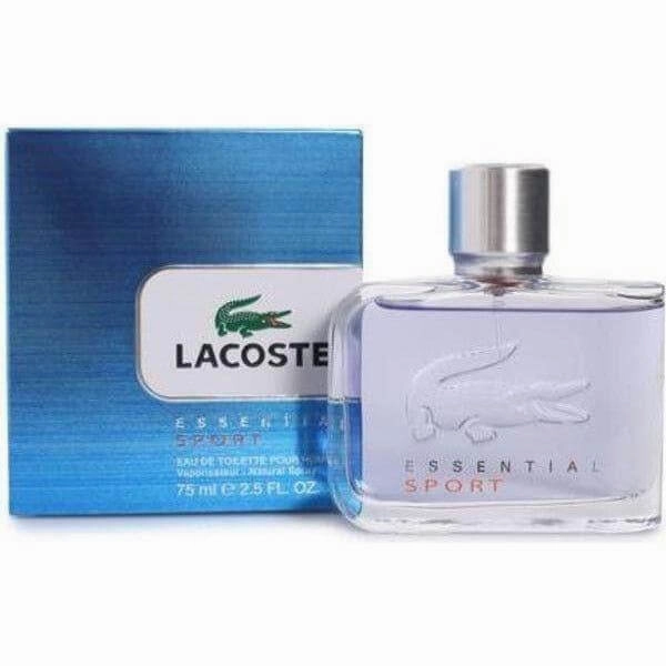 Lacoste Essential Sport by Lacoste Men edt 2.5 oz Cologne NEW box damaged