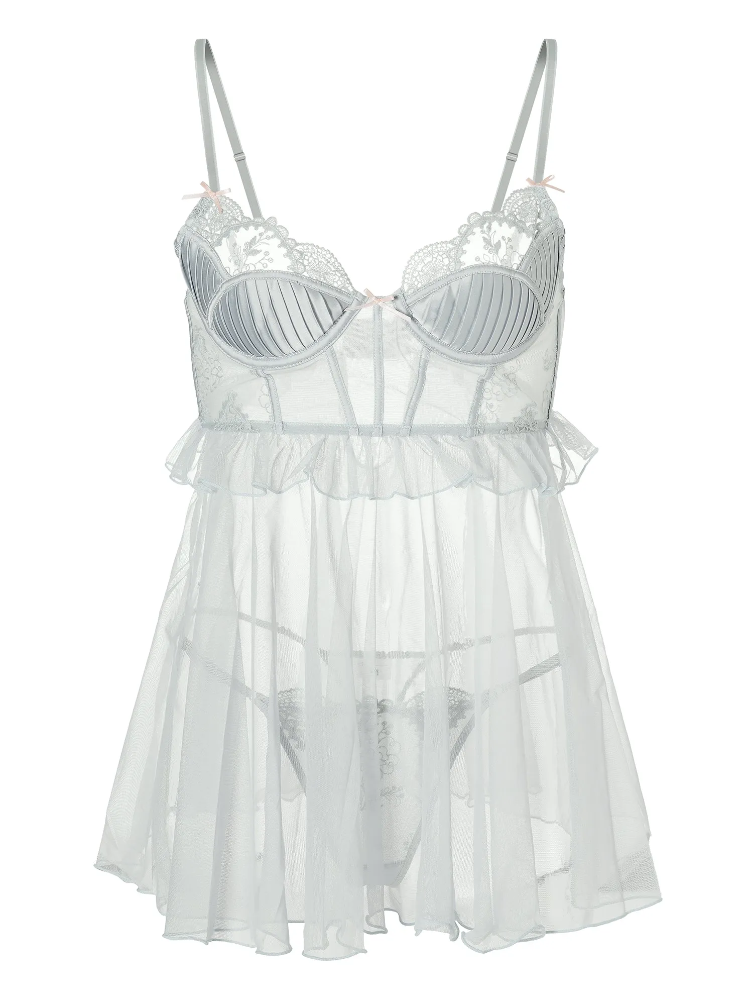 Lila Lace Babydoll