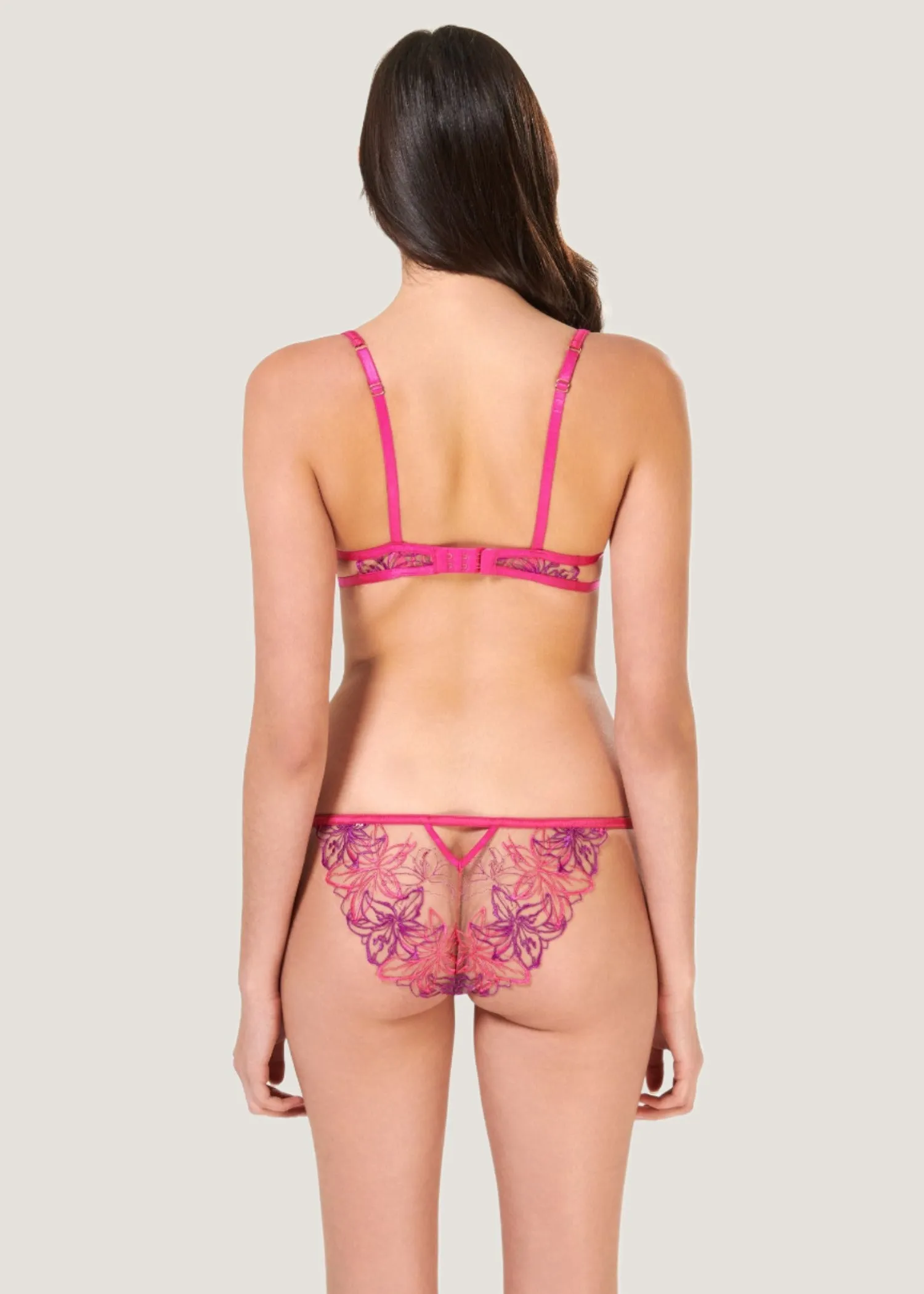 Lilly Brief (Fuchsia / Violet)