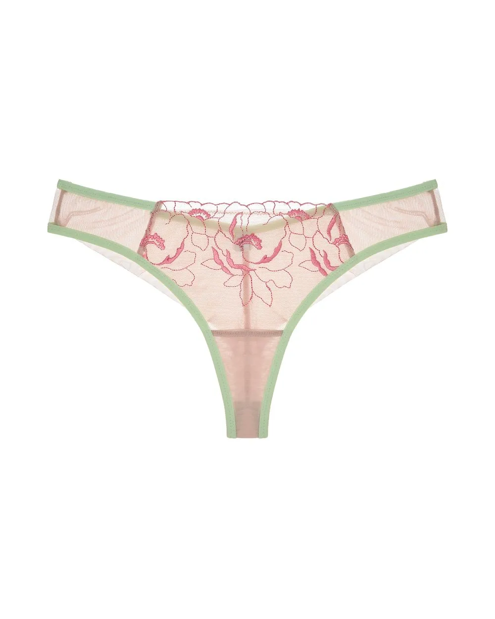 Lucille Scallop Lace Tanga