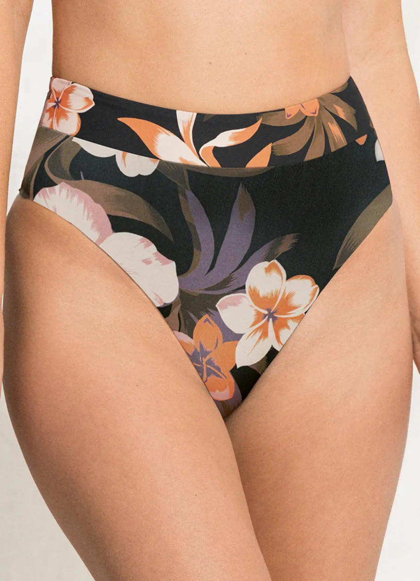 Maaji Aloha Suzy Q High Rise/High Leg Bikini Bottom