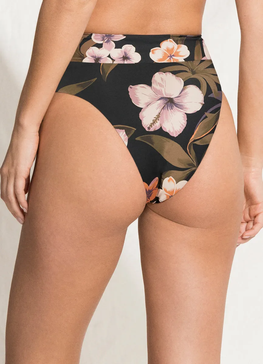 Maaji Aloha Suzy Q High Rise/High Leg Bikini Bottom