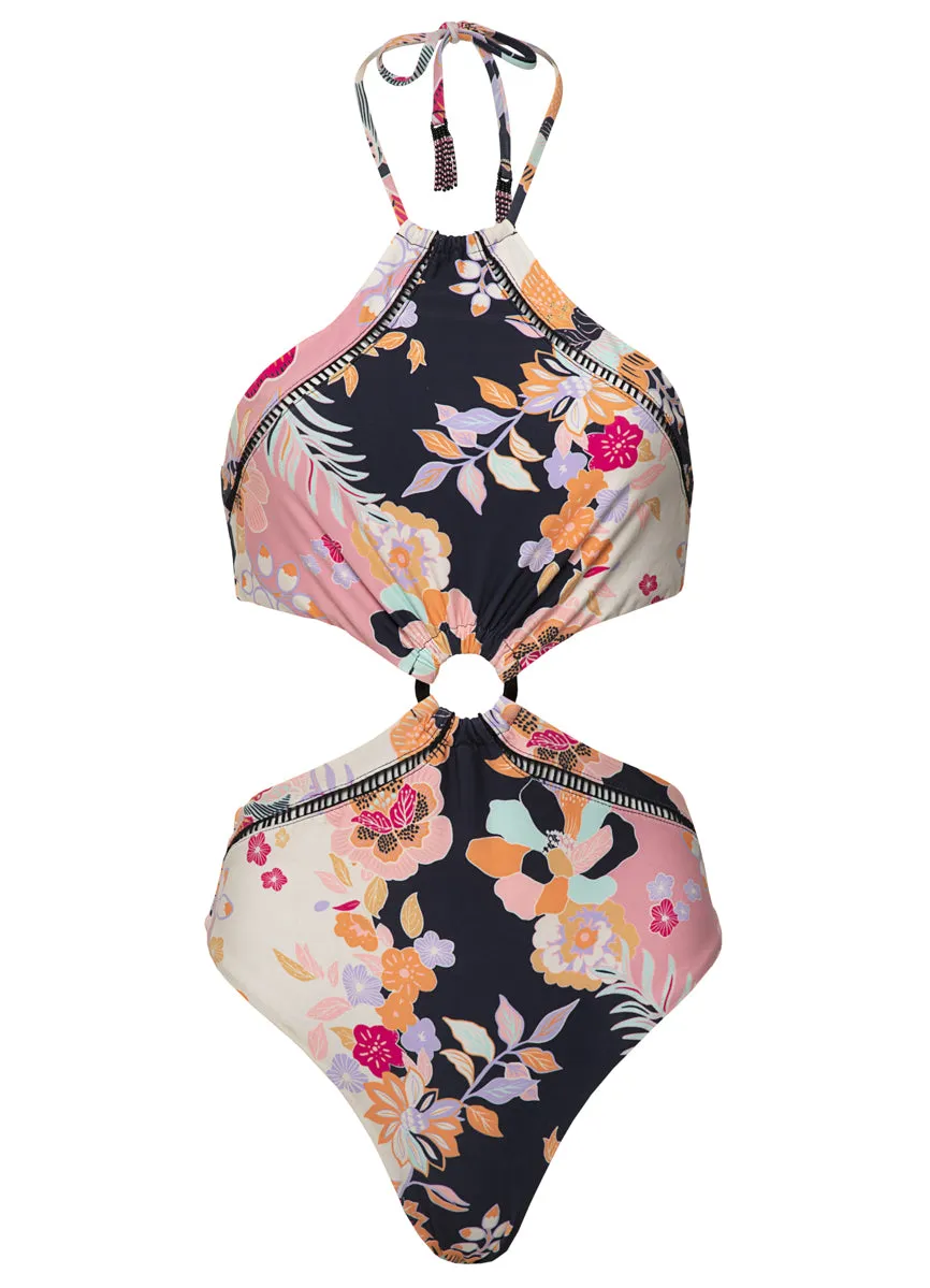 Maaji Blushing Flourish Seaside Cut Out One Piece