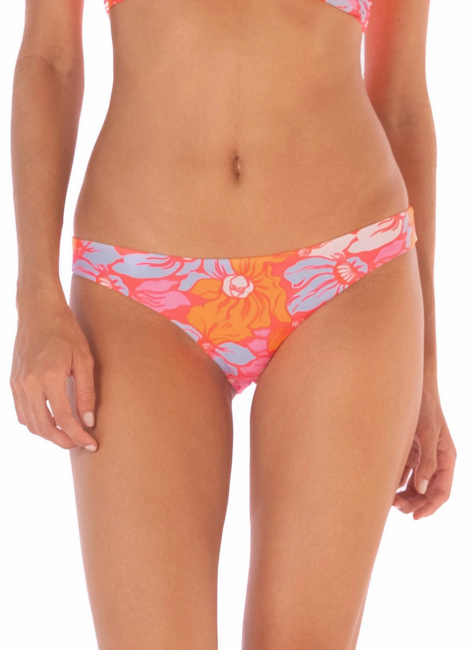 Maaji Flower Scape Flirt Low Rise Thin Side Bikini Bottom