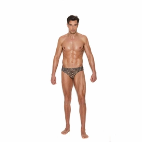 Men's Thong Back Brief - Small/medium - Animal