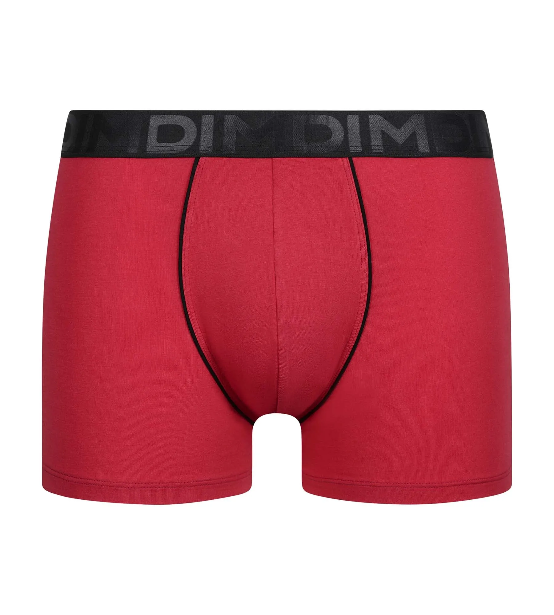 Men's boxer shorts in modal cotton with contrast waistband Rubis Dim Classic