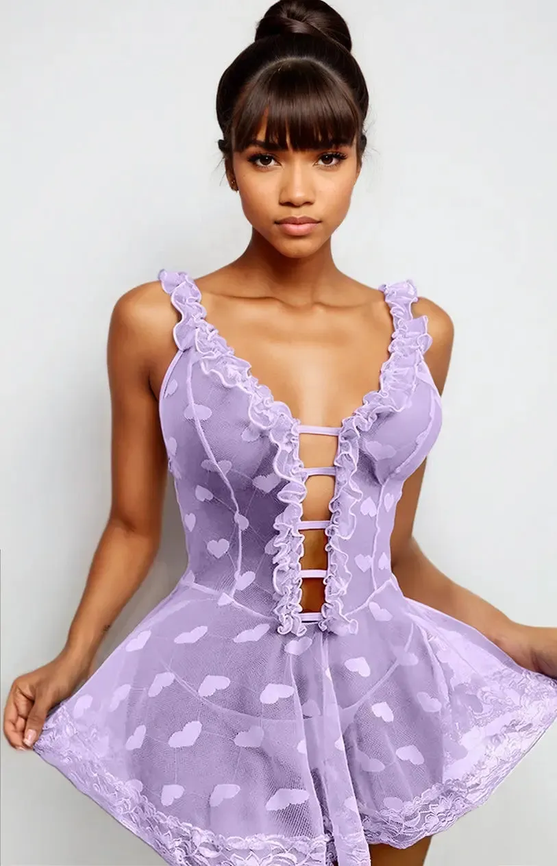 Mesh Nightdress Lingerie