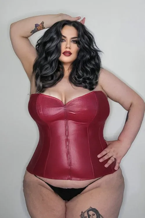 Naughty Nymph! Plus Size Corset