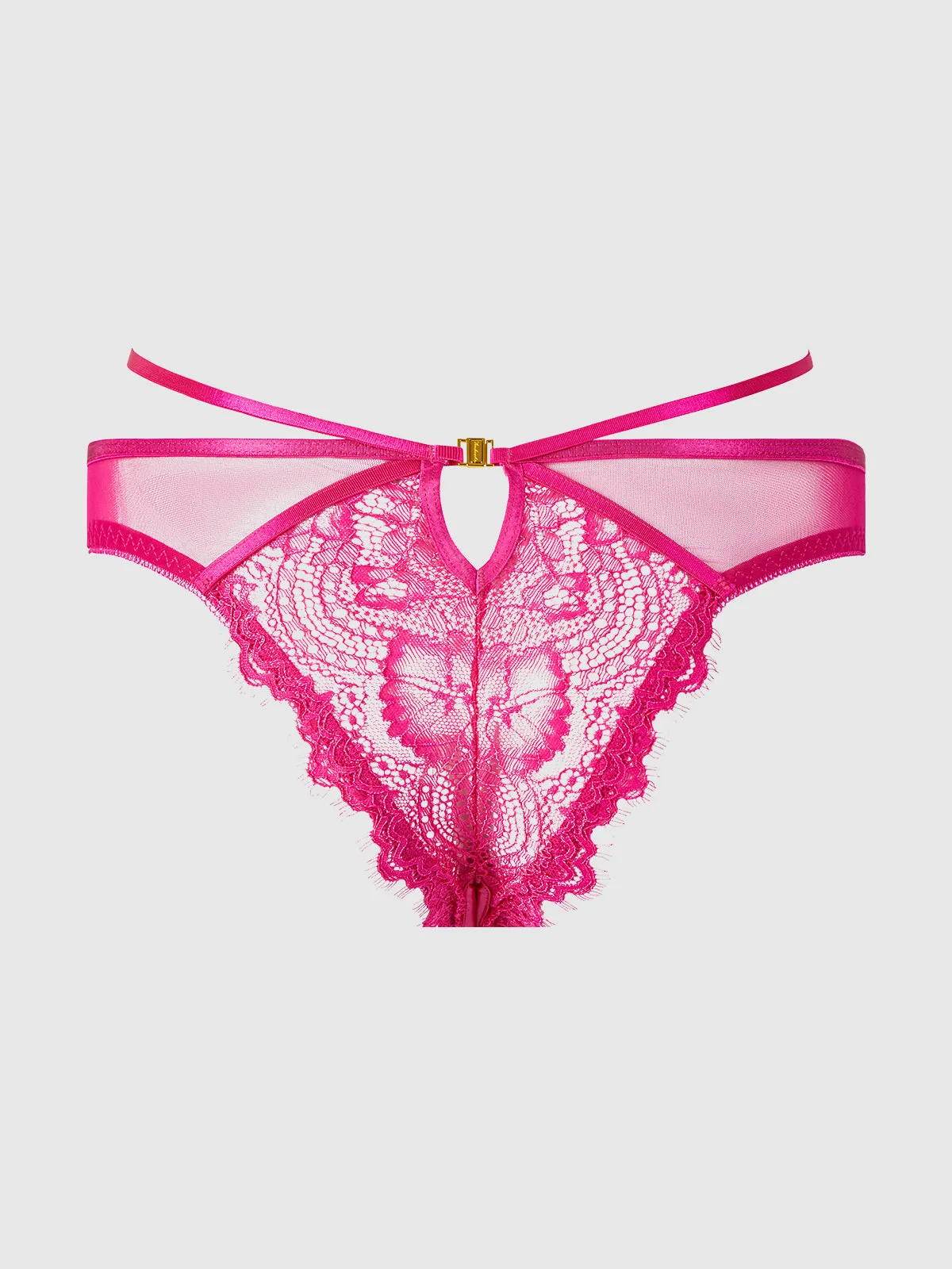 Neev Lace Crotchless Hipster