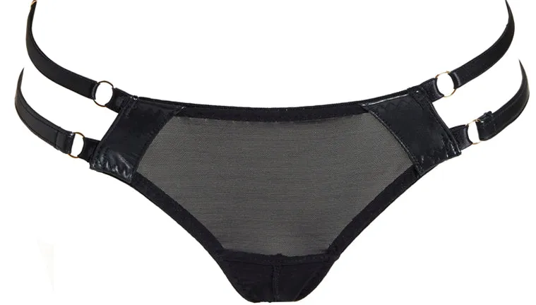 Nina Ouvert Panty and Cuffs