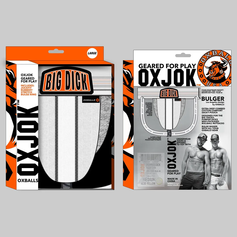 OXJOK Bulger Jockstrap - White Snow