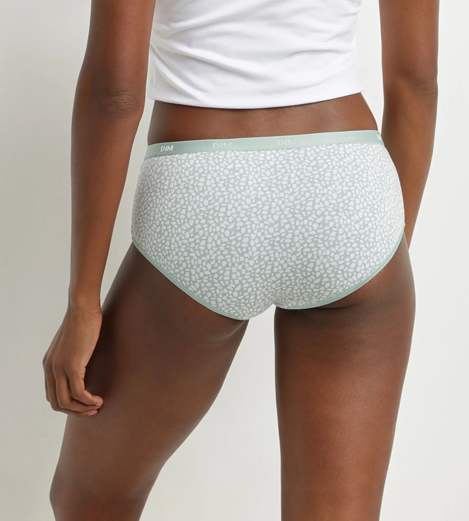 Pack of 3 Green Water Les Pockets stretch cotton boxer shorts with animal print