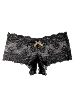 Paradise Crotchless Lace Brief