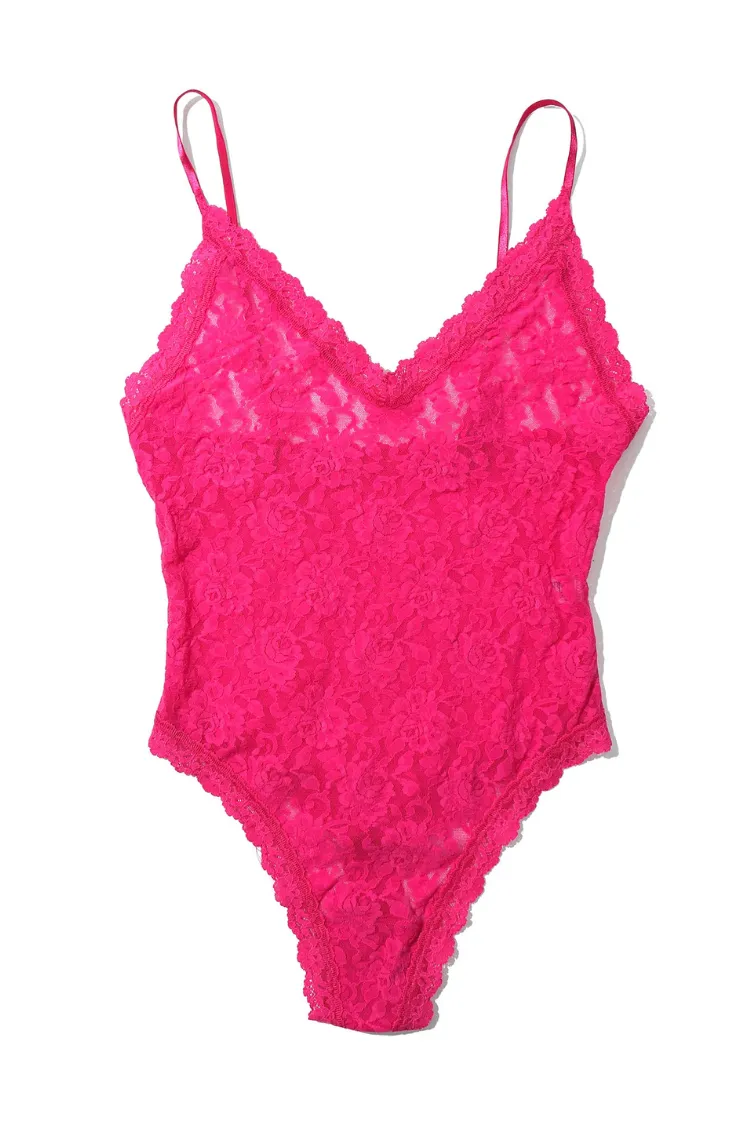 Paradise Lace Teddy in Pink