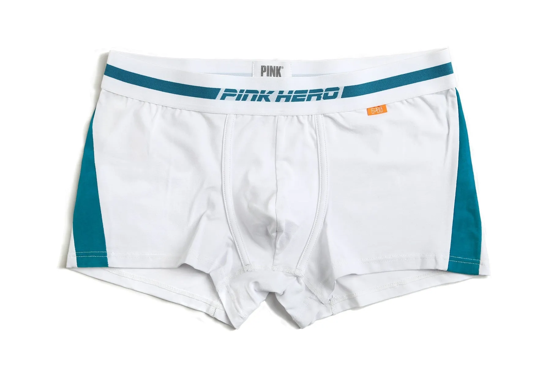 Pink Hero Solid Stripe Boxer Briefs