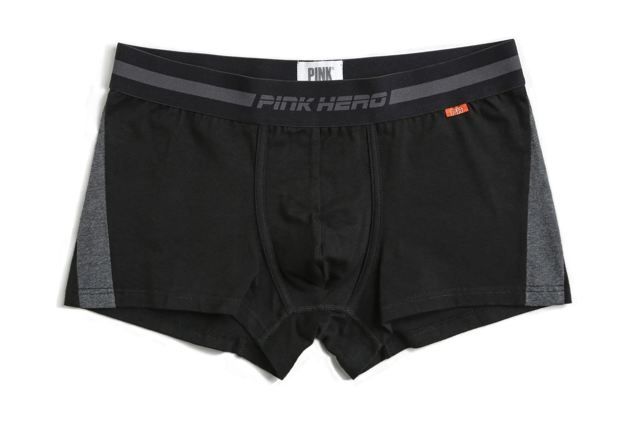 Pink Hero Solid Stripe Boxer Briefs