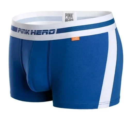 Pink Hero Solid Stripe Boxer Briefs