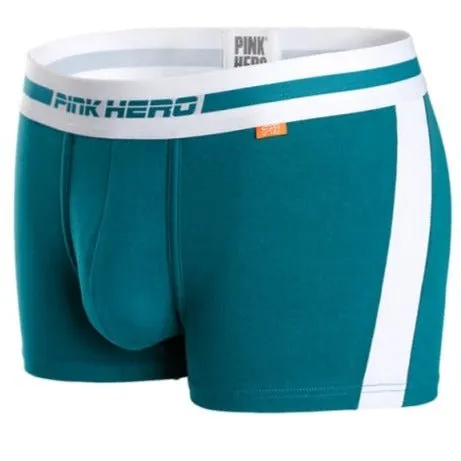 Pink Hero Solid Stripe Boxer Briefs