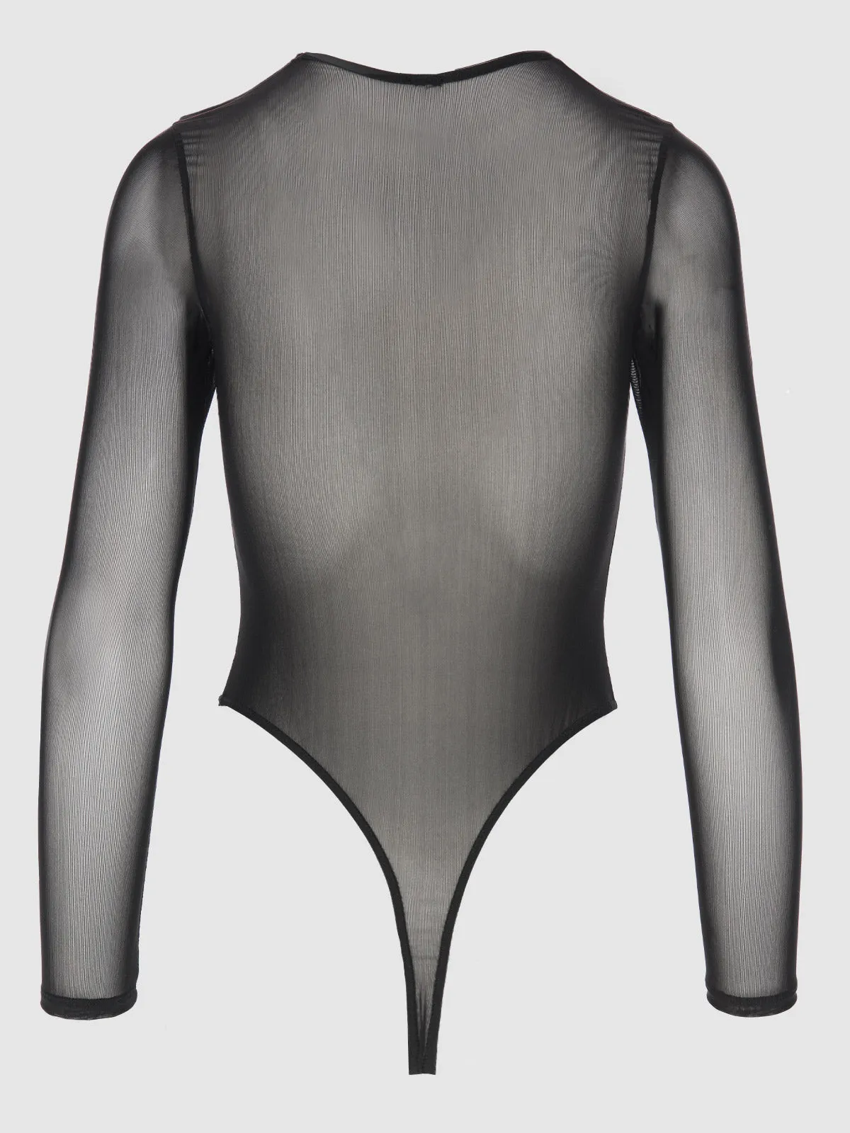 Raven Open Bust Crotchless Teddy
