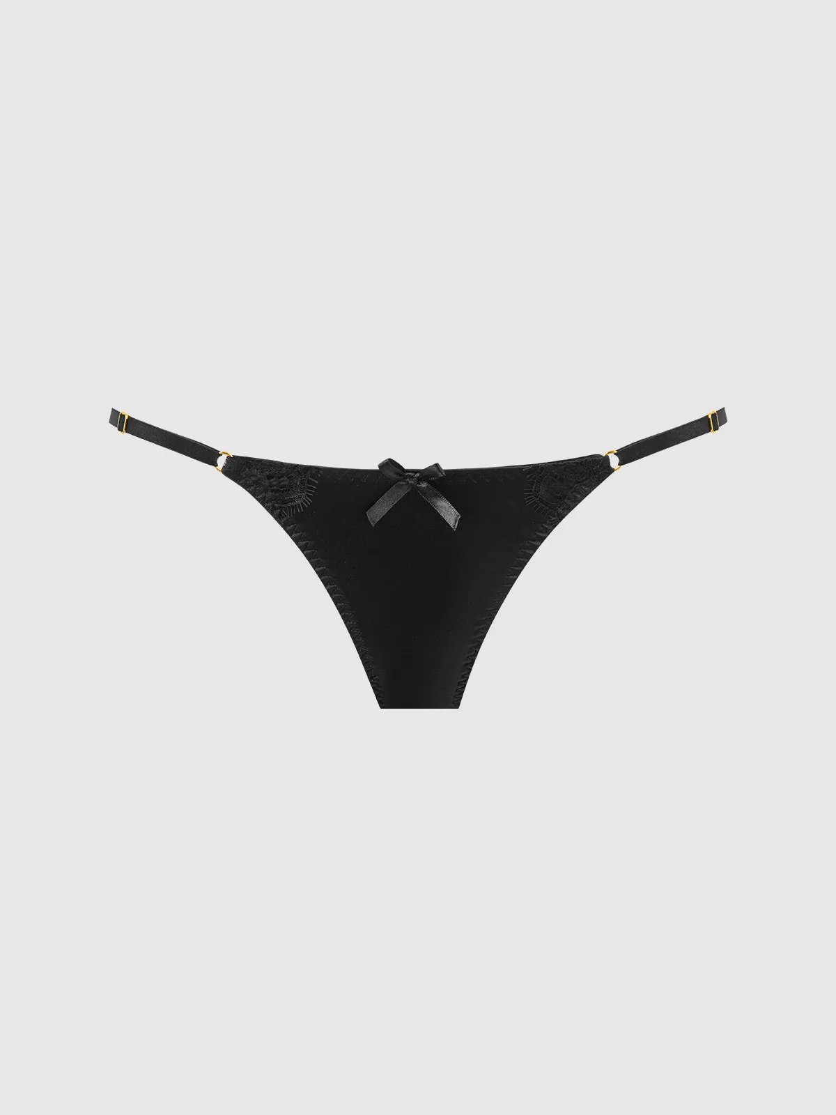 Rising Star Lace & Liquid Satin Bikini