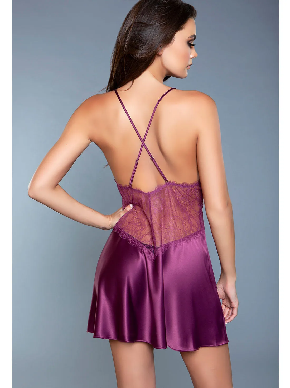 Rita's Red Satin Nightie